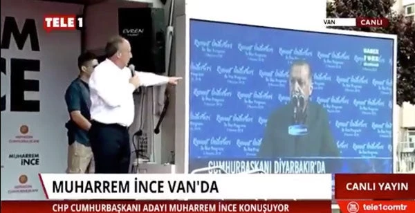 Ξεμπρόστιασε τον Ερντογάν ο Μουχαρέμ Ιντζέ! «Σας κρύβει ότι μιλάει από auto cue!»